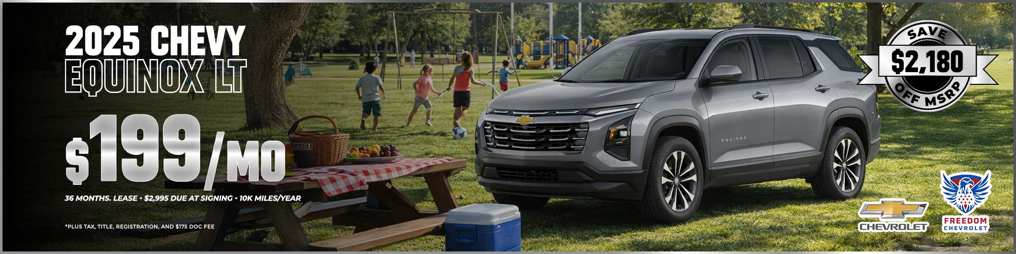 2025 Equinox LT Lease Offer